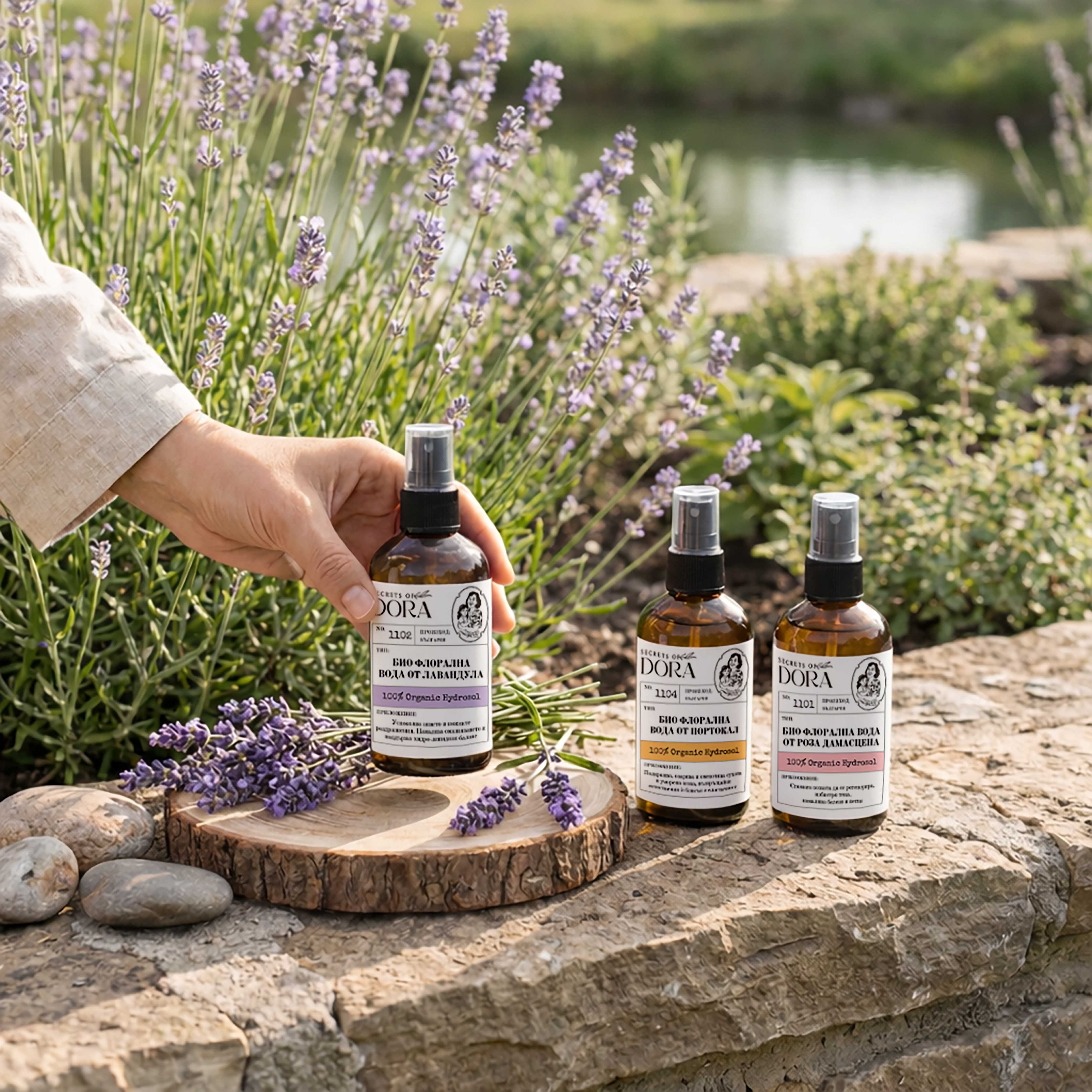 Флоралните води като лечебен подход, не като козметика